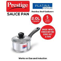 Platina Popular Sauce Pan with Lid 180mm