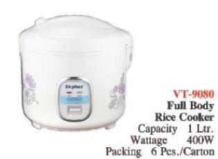 VT-9080 FULL BODY RICE COOKER (1LTR)