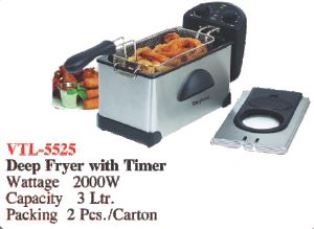 VTL-5525 DEEP FRYER 3 LTR WITH TIMER