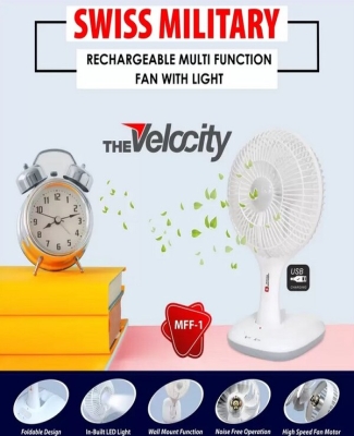 Rechargeable Multifunction Fan With Light MFF1