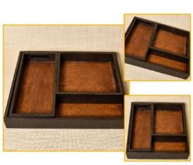 Choto Tray(small- Black and Gold) USP019