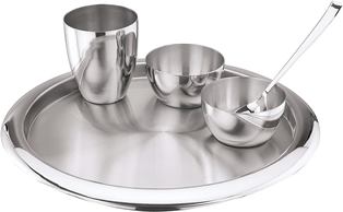 Thali Set 5Pc Steel