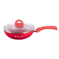 Granite Wok 24cm - Red