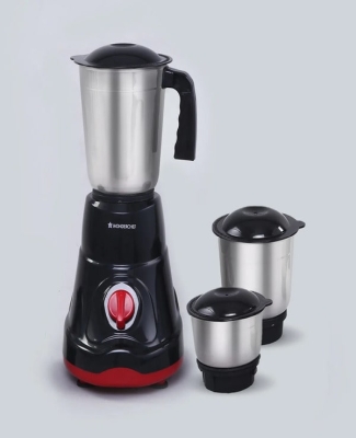 Wonderchef Ruby Mixer Grinder Red & Black 550W