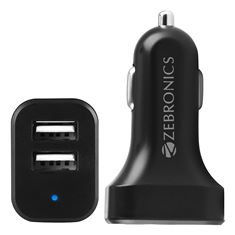 ZEB-CC242A2 ZEBRONICS CAR CHARGER