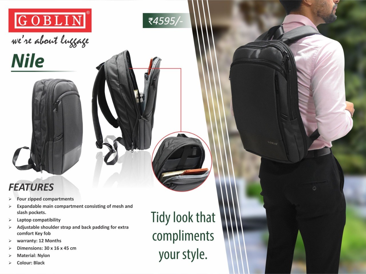 Goblin laptop bag best sale